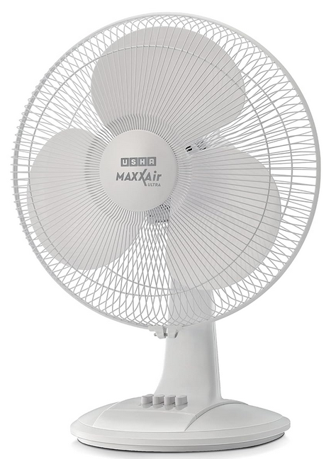 usha table fan