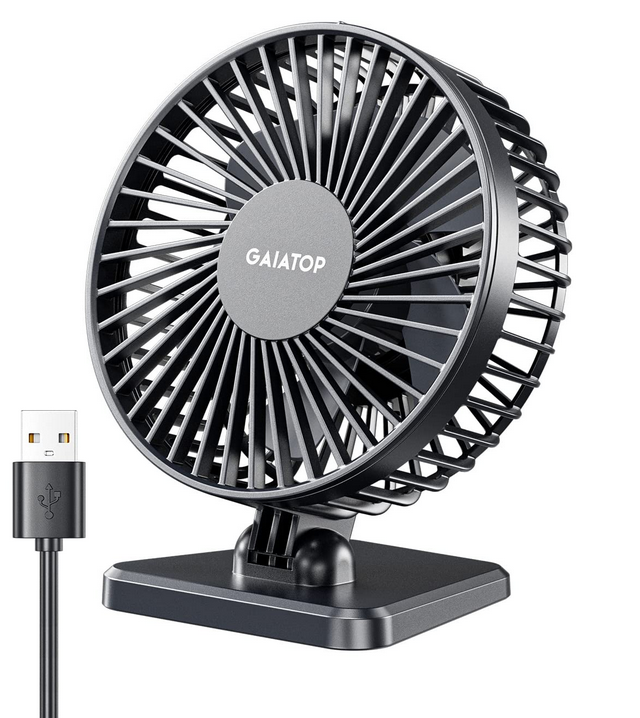 Gaiatop Small Desk fan