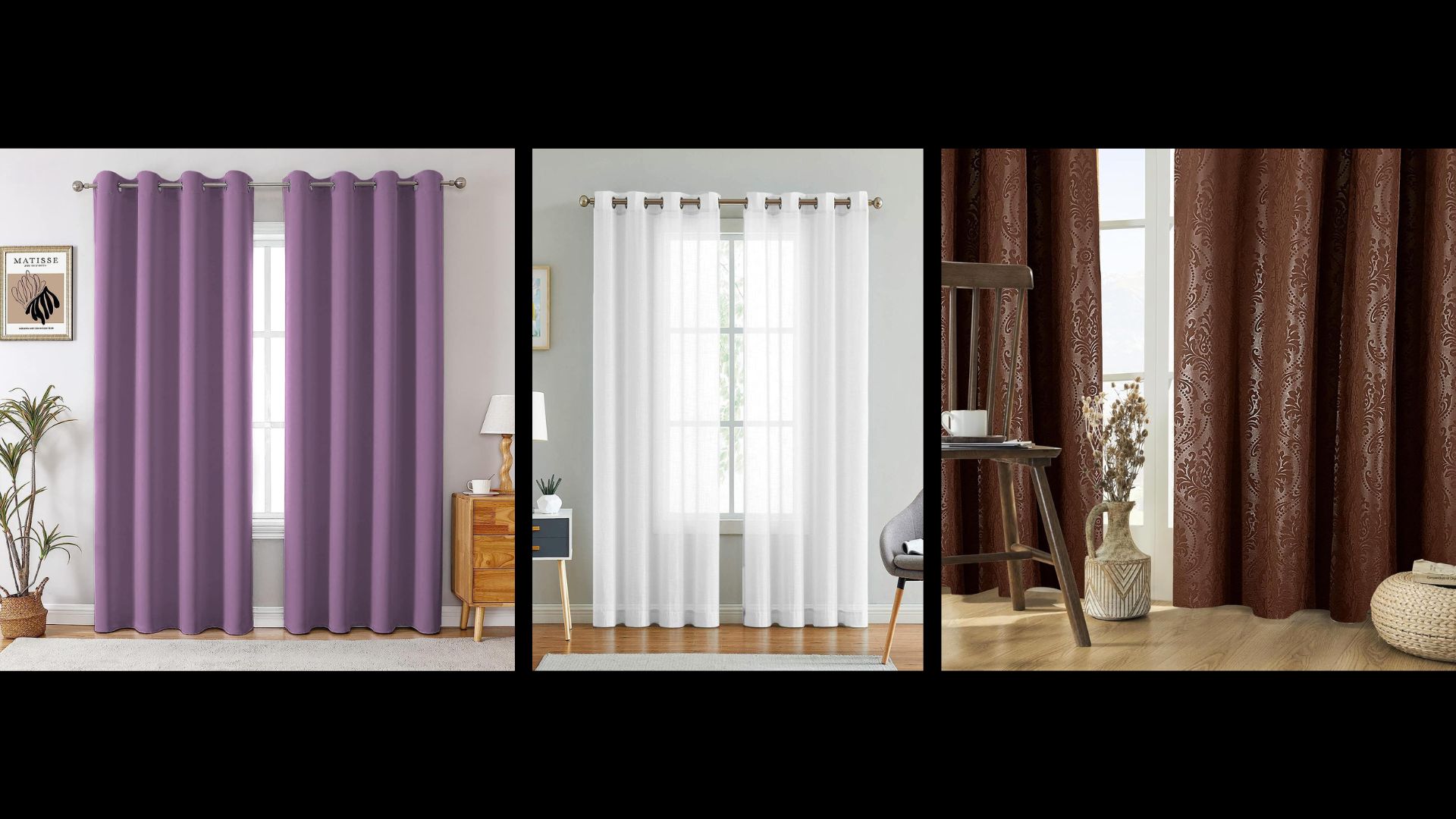 window curtains for home